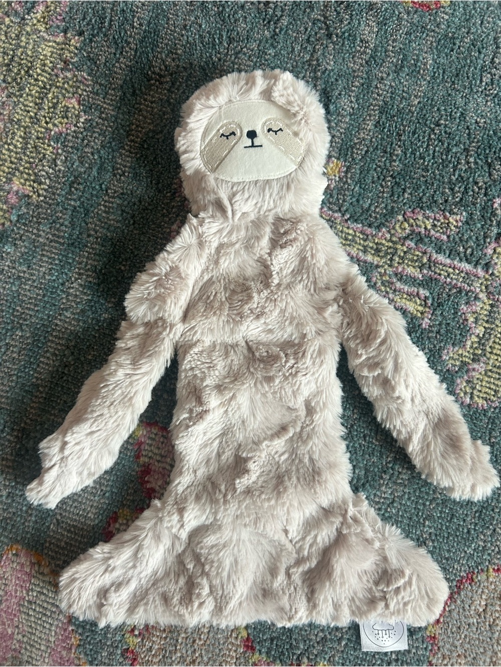 Slumberkins Slumber Sloth Snuggler Lovey Baby Bedtime Blankie 14” Soothing Soft
